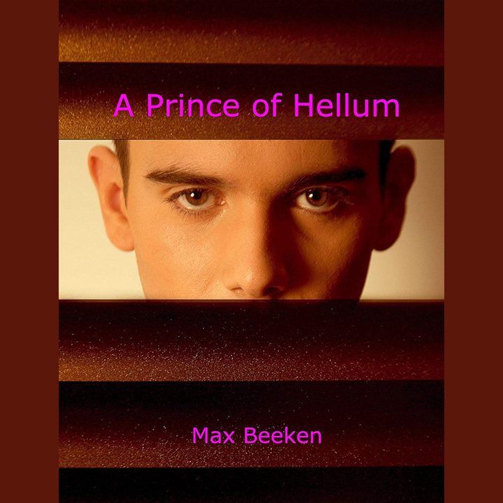 cover image of young man's eyes from A Prince of Hellum