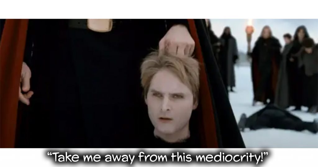 Battle scene from Breaking Dawn part 2 character holding decapitated head